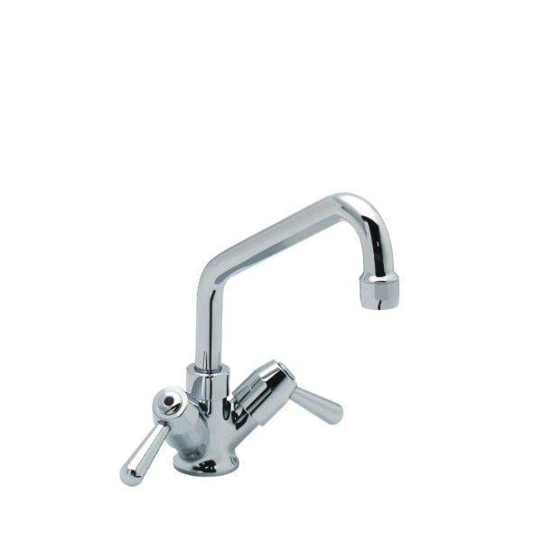 Robinet mélangeur Inox 1/4 tour Débit 16L/min - Realinox