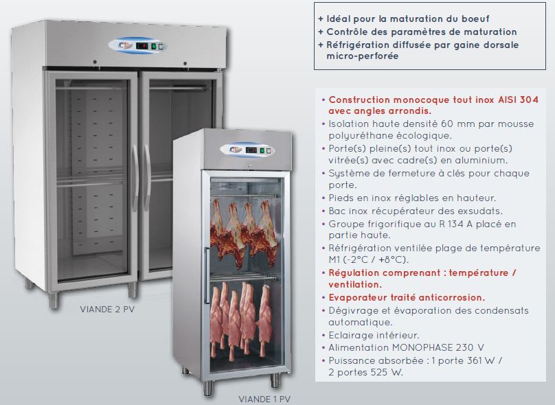 armoire-maturation-viande-description