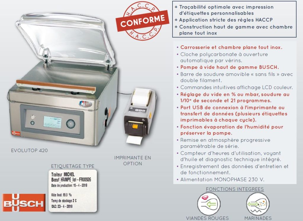 machine-sous-vide-evolutop-imprimante-description